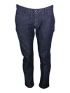 Jacob Cohen Trousers In Blue
