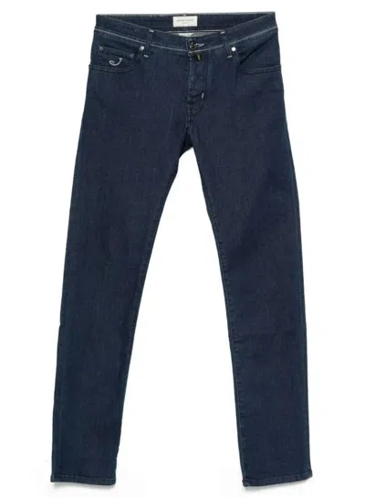 Jacob Cohen Trousers In Blue