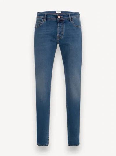Jacob Cohen Trousers In Blue