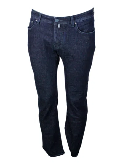 Jacob Cohen Trousers In Blue