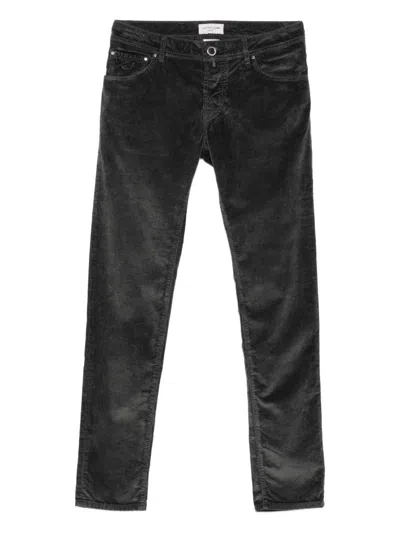 Jacob Cohen Trousers In Gray