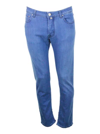 Jacob Cohen Trousers In Navy