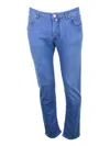Jacob Cohen Trousers In Navy