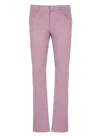 Jacob Cohen Liliac Nick Cotton Pants In Purple