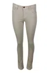 Jacob Cohen Corduroy Trousers In White