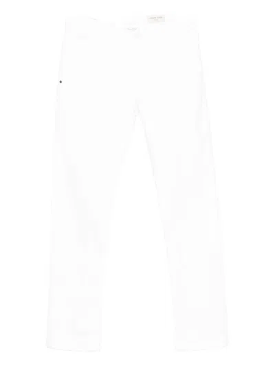 Jacob Cohen Trousers In White