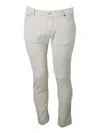 Jacob Cohen Trousers In White