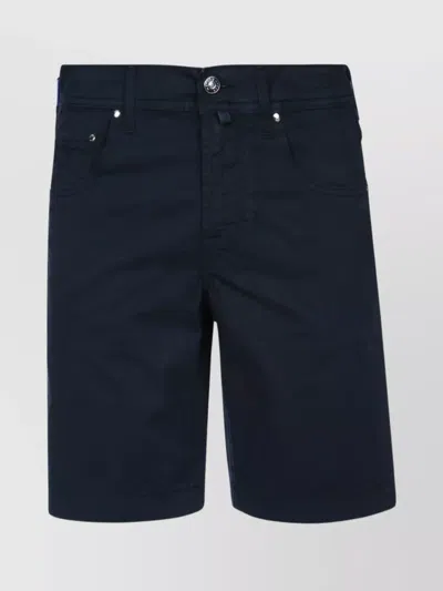 Jacob Cohen Trousers With Back Pockets And Metal Rivets In Multicolor