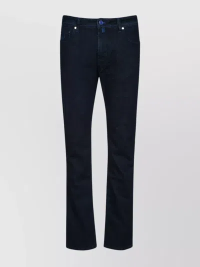 Jacob Cohen Trousers With Belt Loops And Five Pockets