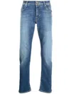 Jacob Cohen Straight-leg Faded Jeans