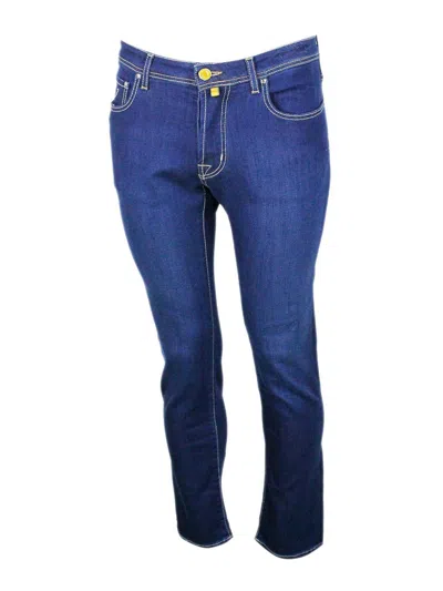 Jacob Cohen Trousers Denim In Blue