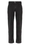 Jacob Cohen Corduroy Trousers With Front And Back Pockets In Gray