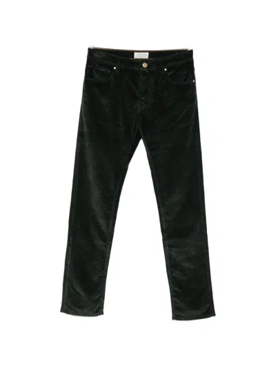 Jacob Cohen Velvet Slim Fit Jeans In Black