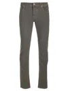 Jacob Cohen Nick Slim Trousers In Brown