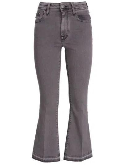 Jacob Cohen Victoria Bootcut Jeans In Grey