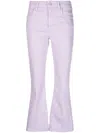 Jacob Cohen Victoria Cropped Flared Jeans In Purple