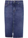 Jacob Cohen Vintage 5pkt Longuette Skirt Denim