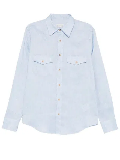 Jacob Cohen Western Shirt In Blue