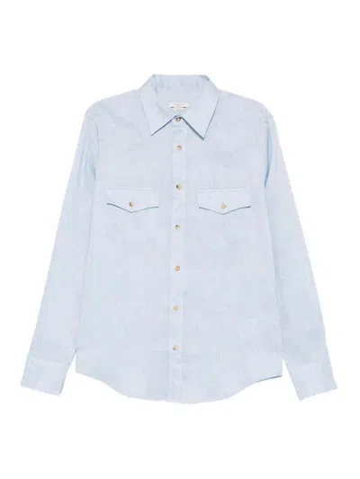 Jacob Cohen Western Shirt In Blue