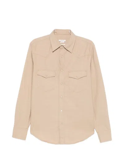 Jacob Cohen Western-style Long-sleeve Shirt In Neutral