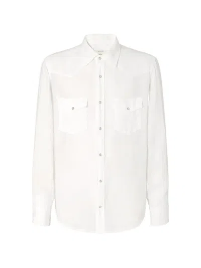 Jacob Cohen Western-yoke Flap-pocket Shirt In Red