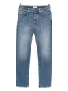 Jacob Cohen Whiskering-effect Jeans In Blue