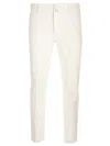 Jacob Cohen Nick Low-rise Slim-fit Trousers In White