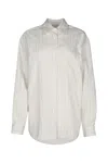 Jacob Cohen Camicia Con Taschino Riga In White