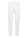 Jacob Cohen Slim Fit Bull Denim Jeans In White