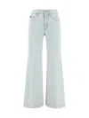 Jacob Cohen Women Wide Leg Jeans In Blue