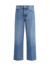 Jacob Cohen Modern Mid-rise Boot-cut Denim Trousers In Blue
