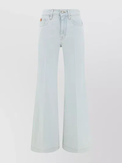 Jacob Cohen Wide Leg Jeans Belt Loops