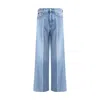 Jacob Cohen Women Wide Leg Jeans In Blue