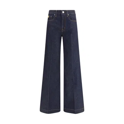 Jacob Cohen Wide Leg Women's Jeans In Blue