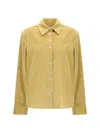 Jacob Cohen Corduroy Button-fastening Shirt In Yellow