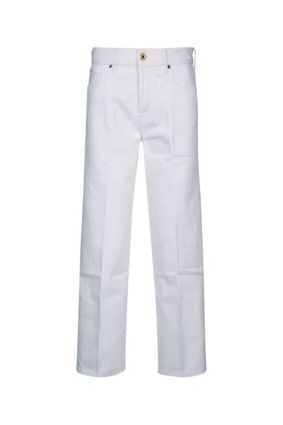 Jacob Cohen Cropped Peggy 5pkt Trousers In White