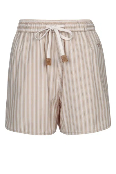 Jacob Cohen Women Shorts Righe In Multi