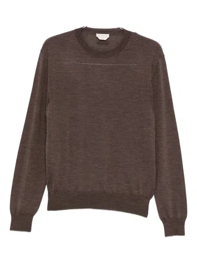 JACOB COHEN JACOB COHEN WOOL AND SILK CREWNECK SWEATER