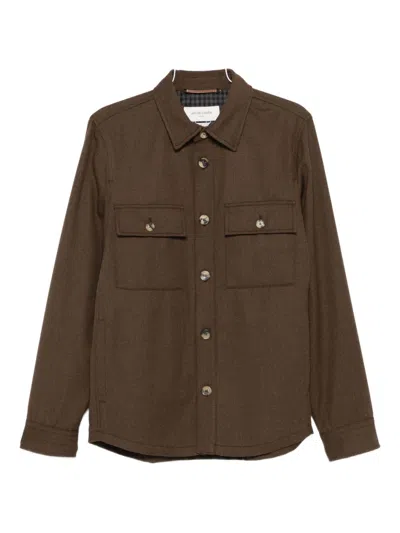 JACOB COHEN WOOL SHIRT JACKET