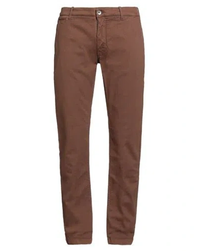 Jacob Cohёn Academy Man Jeans Brown Size 33 Cotton, Wool, Elastane