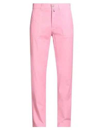 Jacob Cohёn Academy Man Pants Pink Size 33 Cotton