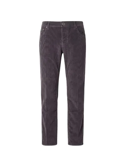 Jacob Cohen Corduroy Trousers In Purple