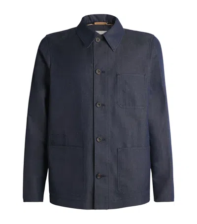 Jacob Cohen Jacob Cohën Denim Canvas Jacket In Blue