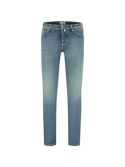 Jacob Cohen Faded-effect Jeans In Blue