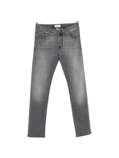 Jacob Cohen Five-pocket Jeans In Gray