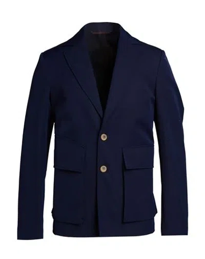 Jacob Cohёn Man Blazer Navy Size 36 Polyester, Cotton