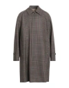Jacob Cohёn Man Overcoat & Trench Coat Khaki Size 38 Virgin Wool In Brown