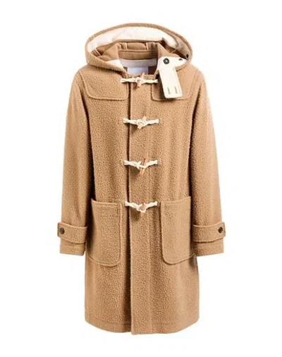 Jacob Cohёn Man Coat Camel Size 40 Wool In Brown