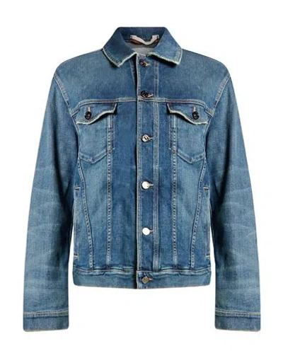 Jacob Cohёn Man Denim Outerwear Blue Size 36 Cotton, Elastane