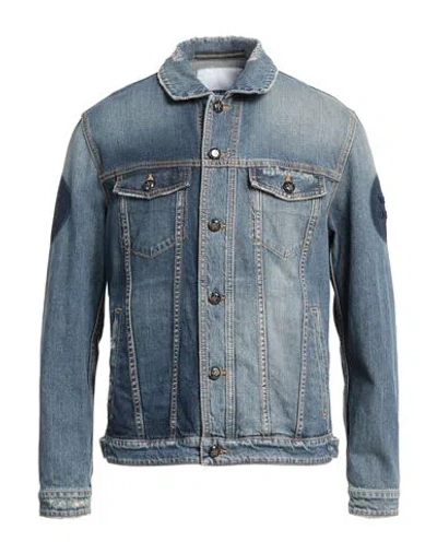 Jacob Cohёn Man Denim Outerwear Blue Size 44 Cotton, Elastane, Polyester